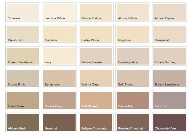 Palet Warna Cream Homecare24