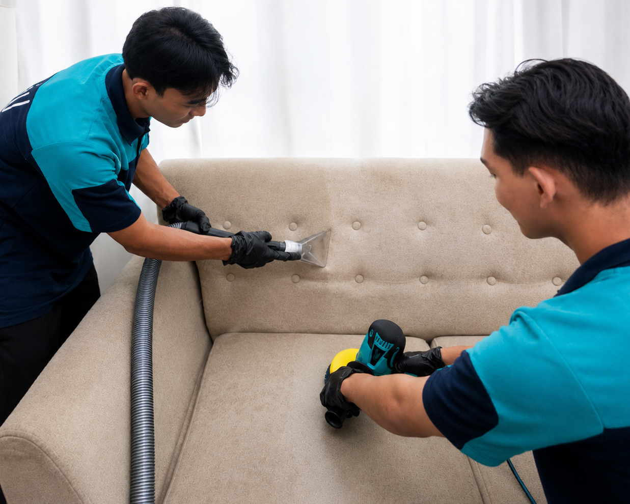 Berapa Lama Sofa Kering Setelah Dicuci?