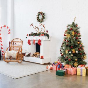 Living Room Christmas Decor